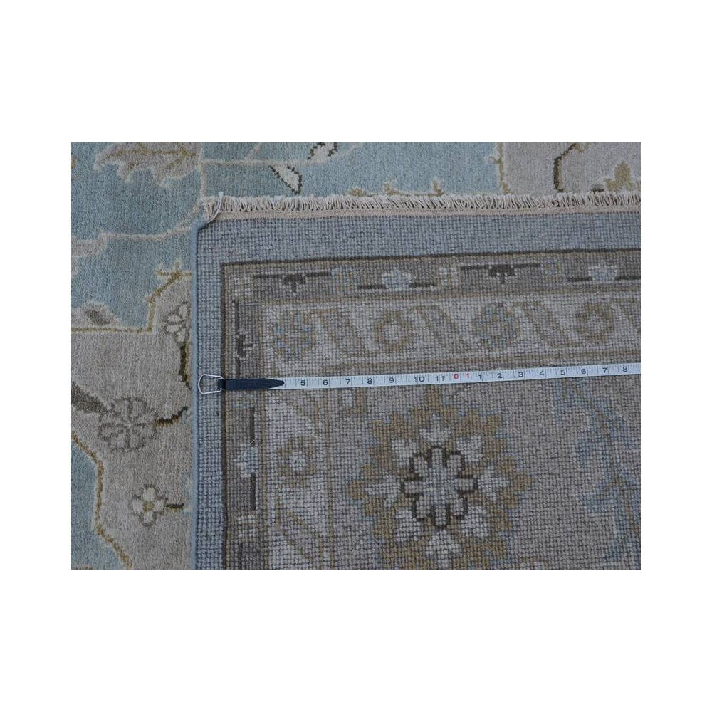 Oushak With Serapi Design Hand-knotted Wool Area Rug (10' x 14')