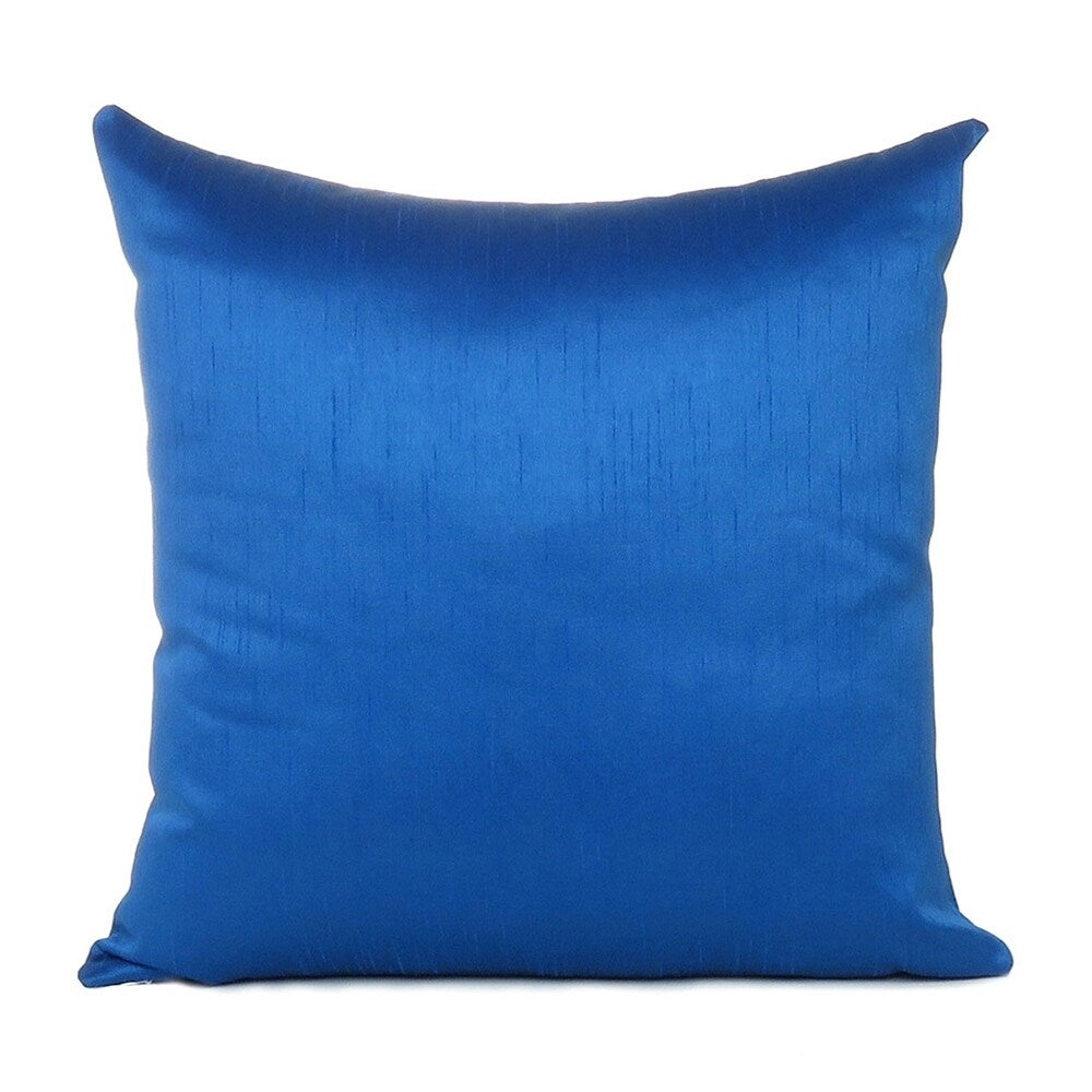Oussum Handmade Solid Pattern Polydupion Pillowcase Throw Pillows Covers Cushion Cover (18x18 Inch)