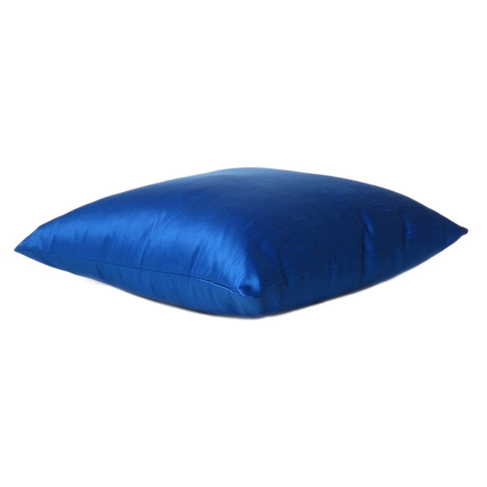 Oussum Handmade Solid Pattern Polydupion Pillowcase Throw Pillows Covers Cushion Cover (18x18 Inch)