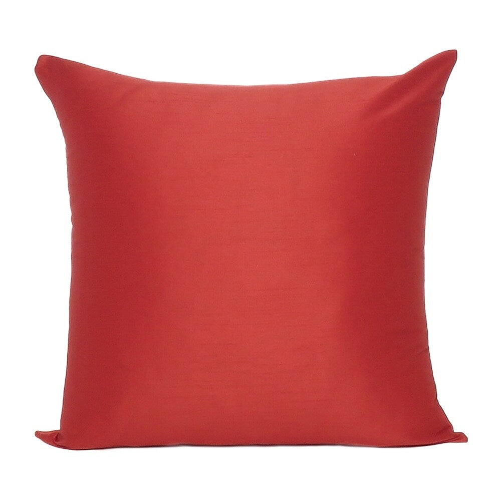 Oussum Handmade Solid Pattern Polydupion Pillowcase Throw Pillows Covers Cushion Cover (18x18 Inch)