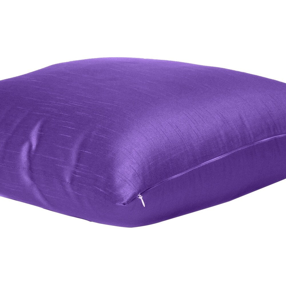 Oussum Handmade Solid Pattern Polydupion Pillowcase Throw Pillows Covers Cushion Cover (18x18 Inch)
