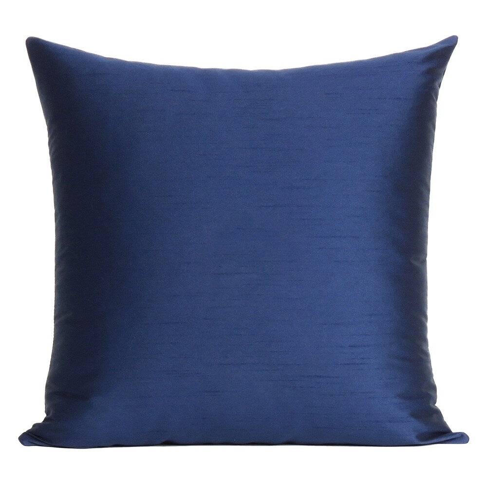 Oussum Handmade Solid Pattern Polydupion Pillowcase Throw Pillows Covers Cushion Cover (18x18 Inch)