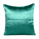 Home Decor Pillow Covers Satin Zippered Pillow Case Cushion Cover Colored Solid Pillowcase Decorative Bedding Soft Cushion Case