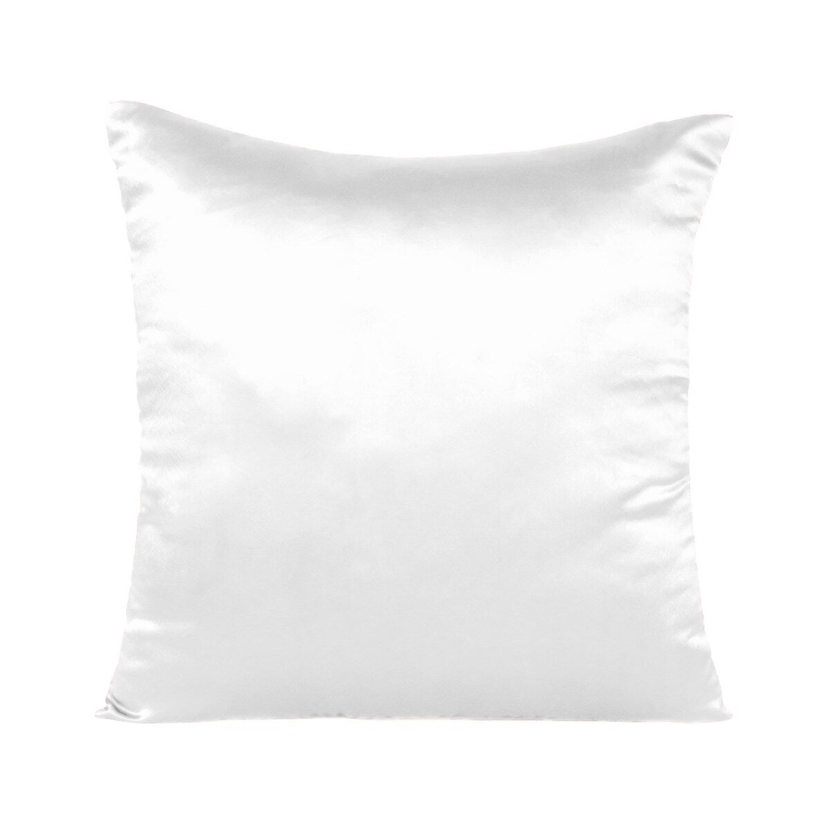 Home Decor Pillow Covers Satin Zippered Pillow Case Cushion Cover Colored Solid Pillowcase Decorative Bedding Soft Cushion Case