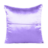 Home Decor Pillow Covers Satin Zippered Pillow Case Cushion Cover Colored Solid Pillowcase Decorative Bedding Soft Cushion Case