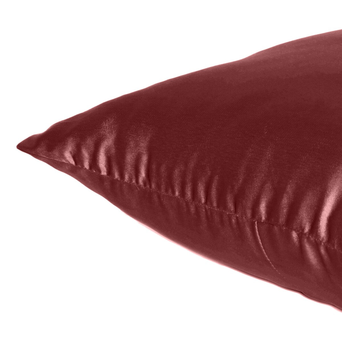 Home Decor Pillow Covers Satin Zippered Pillow Case Cushion Cover Colored Solid Pillowcase Decorative Bedding Soft Cushion Case