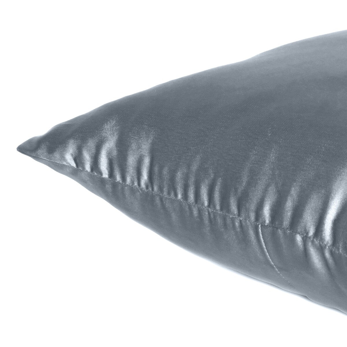 Home Decor Pillow Covers Satin Zippered Pillow Case Cushion Cover Colored Solid Pillowcase Decorative Bedding Soft Cushion Case