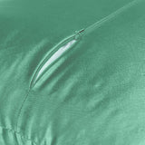 Home Decor Pillow Covers Satin Zippered Pillow Case Cushion Cover Colored Solid Pillowcase Decorative Bedding Soft Cushion Case