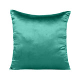Home Decor Pillow Covers Satin Zippered Pillow Case Cushion Cover Colored Solid Pillowcase Decorative Bedding Soft Cushion Case