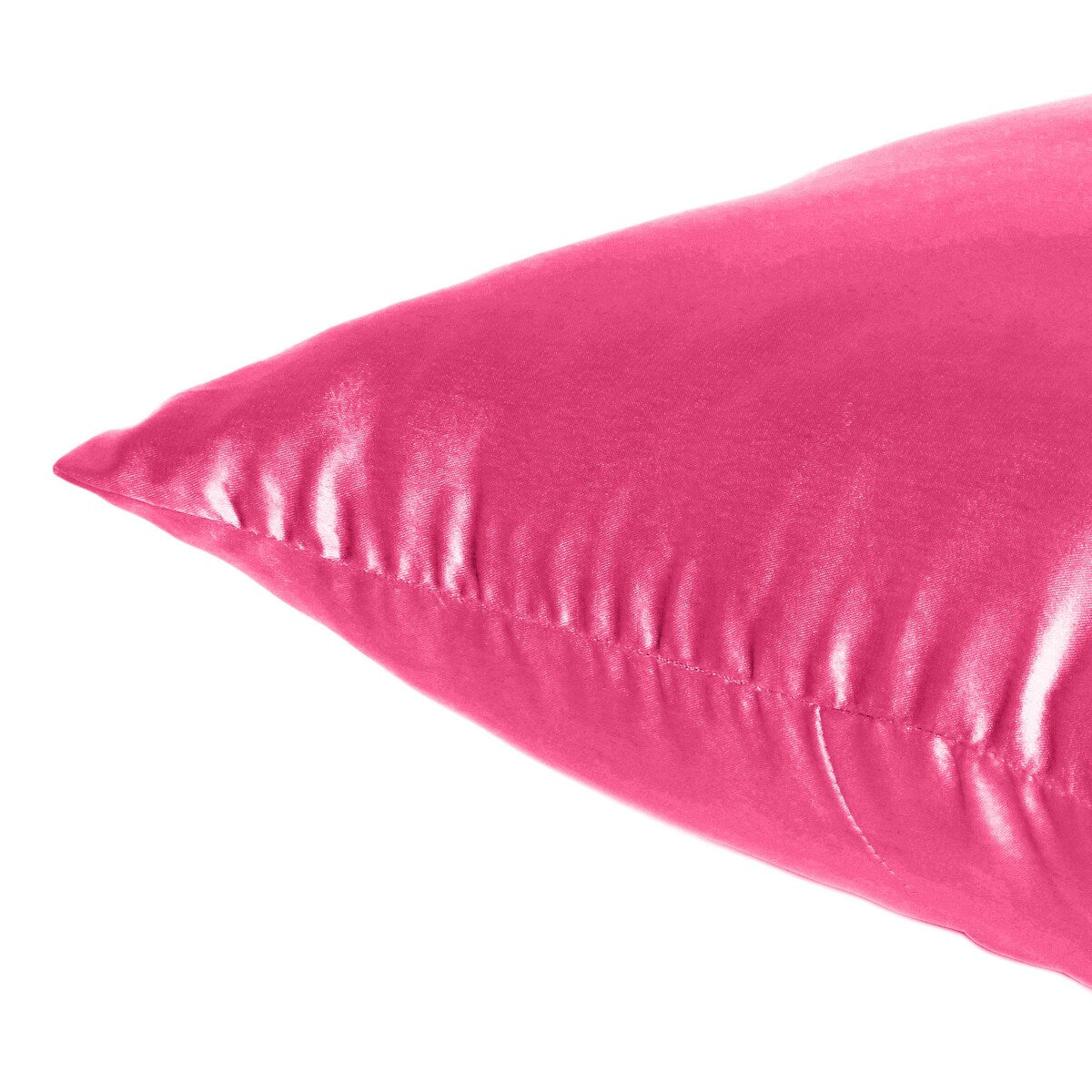 Home Decor Pillow Covers Satin Zippered Pillow Case Cushion Cover Colored Solid Pillowcase Decorative Bedding Soft Cushion Case