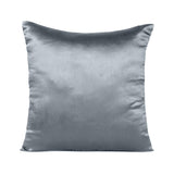 Home Decor Pillow Covers Satin Zippered Pillow Case Cushion Cover Colored Solid Pillowcase Decorative Bedding Soft Cushion Case