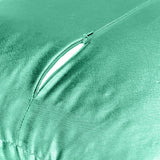 Home Decor Pillow Covers Satin Zippered Pillow Case Cushion Cover Colored Solid Pillowcase Decorative Bedding Soft Cushion Case