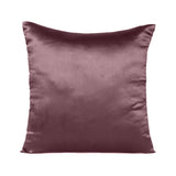 Home Decor Pillow Covers Satin Zippered Pillow Case Cushion Cover Colored Solid Pillowcase Decorative Bedding Soft Cushion Case