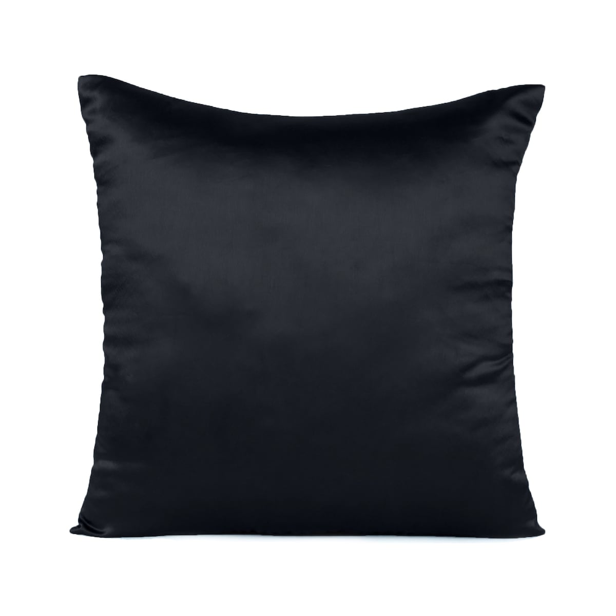 Home Decor Pillow Covers Satin Zippered Pillow Case Cushion Cover Colored Solid Pillowcase Decorative Bedding Soft Cushion Case