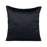 Home Decor Pillow Covers Satin Zippered Pillow Case Cushion Cover Colored Solid Pillowcase Decorative Bedding Soft Cushion Case