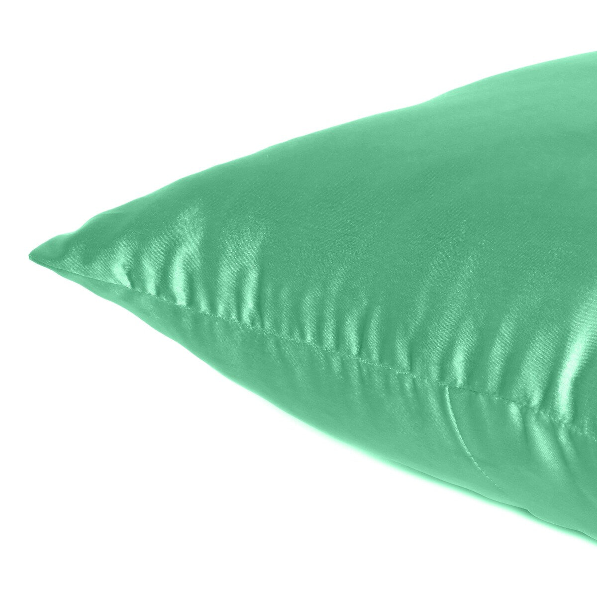 Home Decor Pillow Covers Satin Zippered Pillow Case Cushion Cover Colored Solid Pillowcase Decorative Bedding Soft Cushion Case