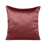 Home Decor Pillow Covers Satin Zippered Pillow Case Cushion Cover Colored Solid Pillowcase Decorative Bedding Soft Cushion Case