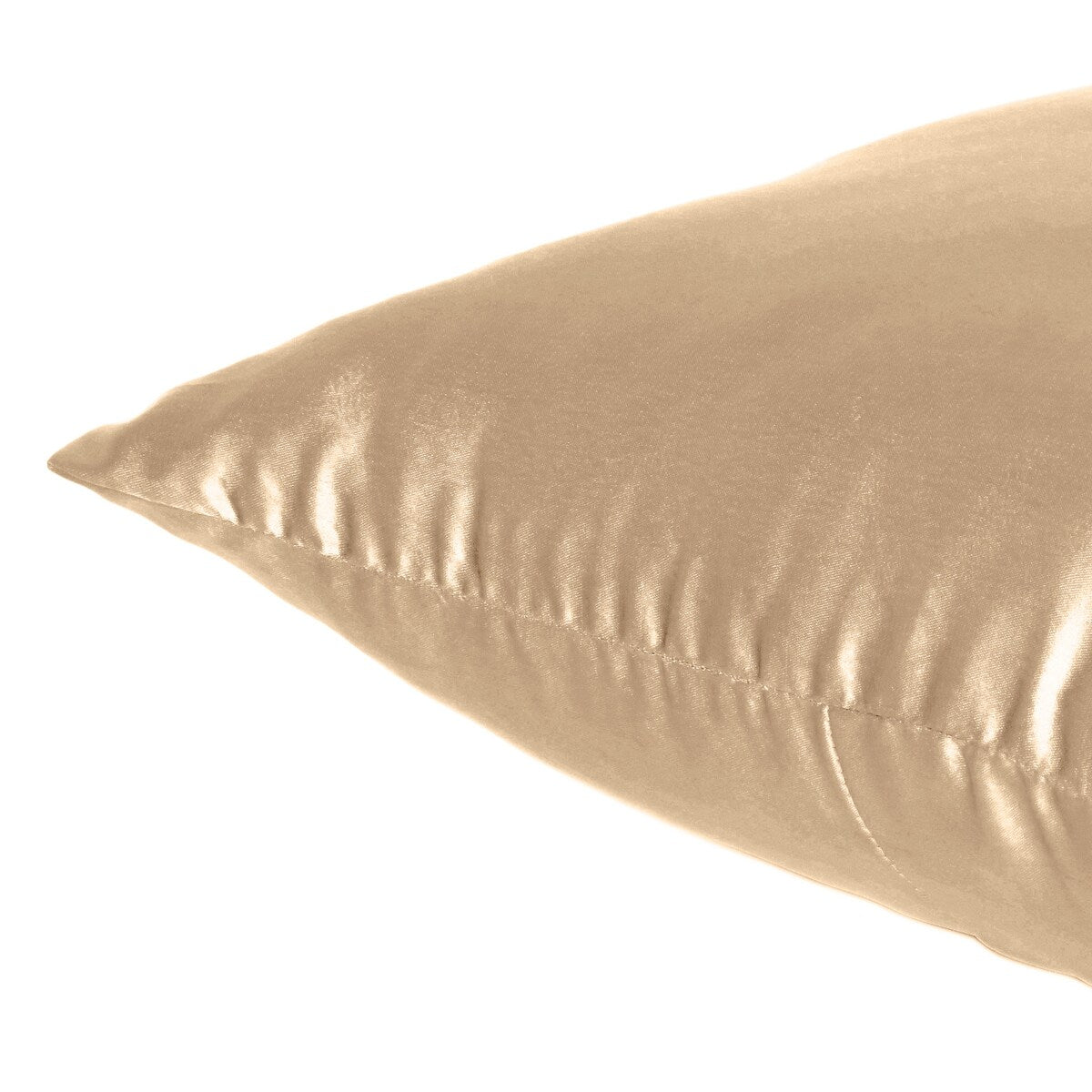 Home Decor Pillow Covers Satin Zippered Pillow Case Cushion Cover Colored Solid Pillowcase Decorative Bedding Soft Cushion Case