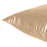 Home Decor Pillow Covers Satin Zippered Pillow Case Cushion Cover Colored Solid Pillowcase Decorative Bedding Soft Cushion Case