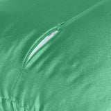 Home Decor Pillow Covers Satin Zippered Pillow Case Cushion Cover Colored Solid Pillowcase Decorative Bedding Soft Cushion Case