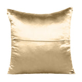 Home Decor Pillow Covers Satin Zippered Pillow Case Cushion Cover Colored Solid Pillowcase Decorative Bedding Soft Cushion Case