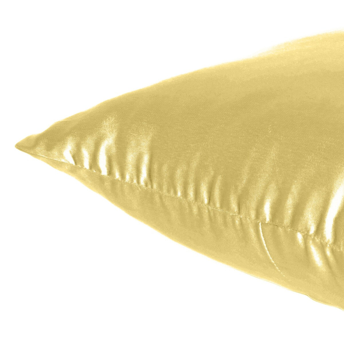 Home Decor Pillow Covers Satin Zippered Pillow Case Cushion Cover Colored Solid Pillowcase Decorative Bedding Soft Cushion Case