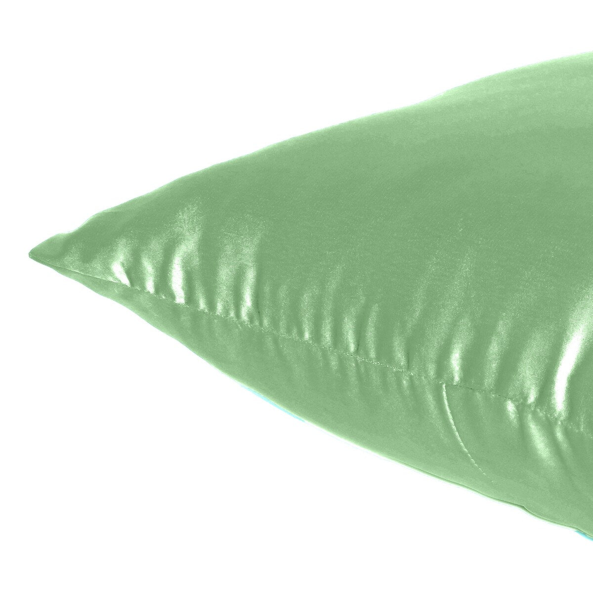 Home Decor Pillow Covers Satin Zippered Pillow Case Cushion Cover Colored Solid Pillowcase Decorative Bedding Soft Cushion Case