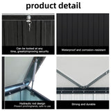 Out Door Metal Storage Box Store Medium 