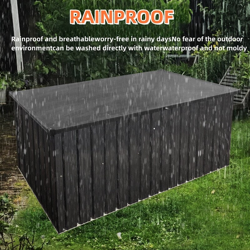 Out Door Metal Storage Box Store Medium 