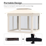 Outdoor 11' x 11' Portable Pop Up Canopy,Instant Event Tent with Carry Bag