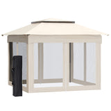 Outdoor 11' x 11' Portable Pop Up Canopy,Instant Event Tent with Carry Bag
