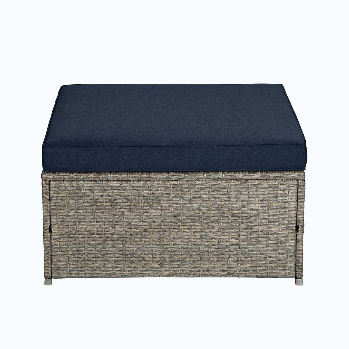 Outdoor 4-Piece Rattan Sectional Sofa Sets
