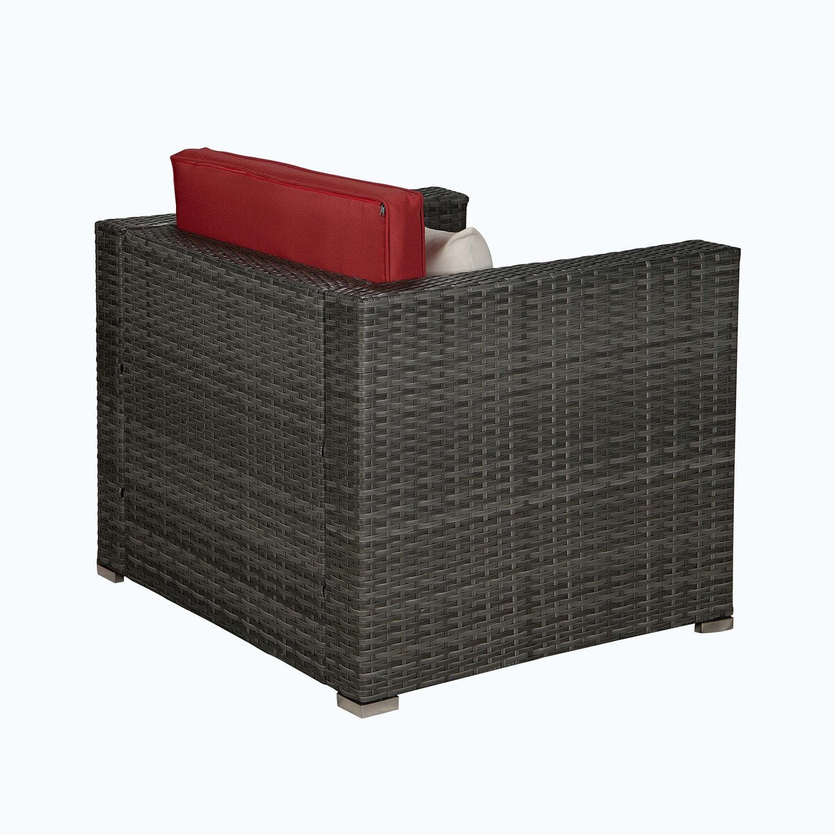 Outdoor 4-Piece Rattan Sectional Sofa Sets