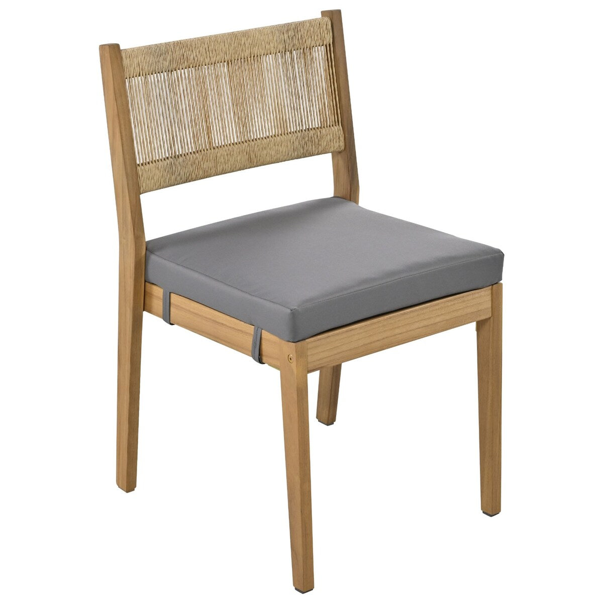 Outdoor Acacia Wood Dining Table and Chairs Set