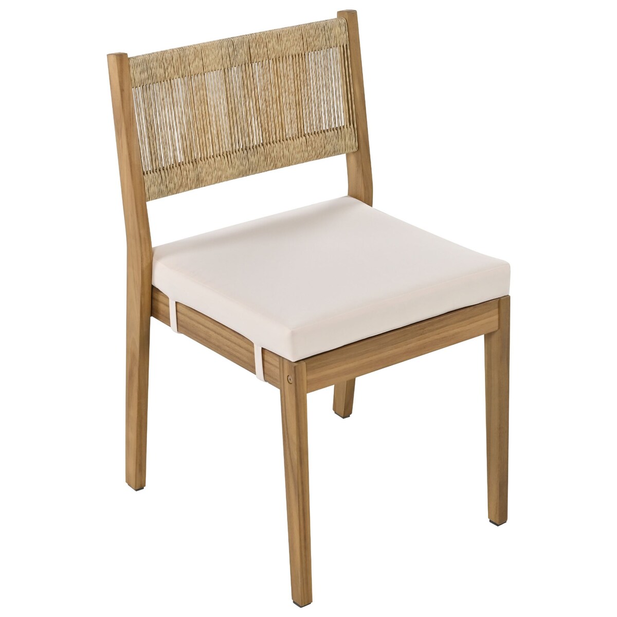 Outdoor Acacia Wood Dining Table and Chairs Set
