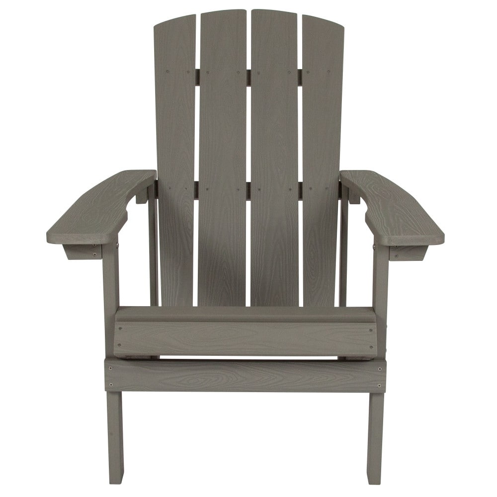 Outdoor All-Weather Poly Resin Wood Adirondack Chair