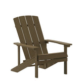 Outdoor All-Weather Poly Resin Wood Adirondack Chair