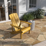 Outdoor All-Weather Poly Resin Wood Adirondack Chair