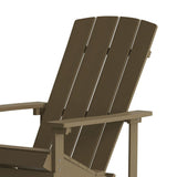 Outdoor All-Weather Poly Resin Wood Adirondack Chair