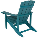 Outdoor All-Weather Poly Resin Wood Adirondack Chair