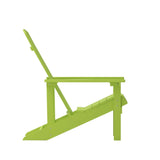 Outdoor All-Weather Poly Resin Wood Adirondack Chair