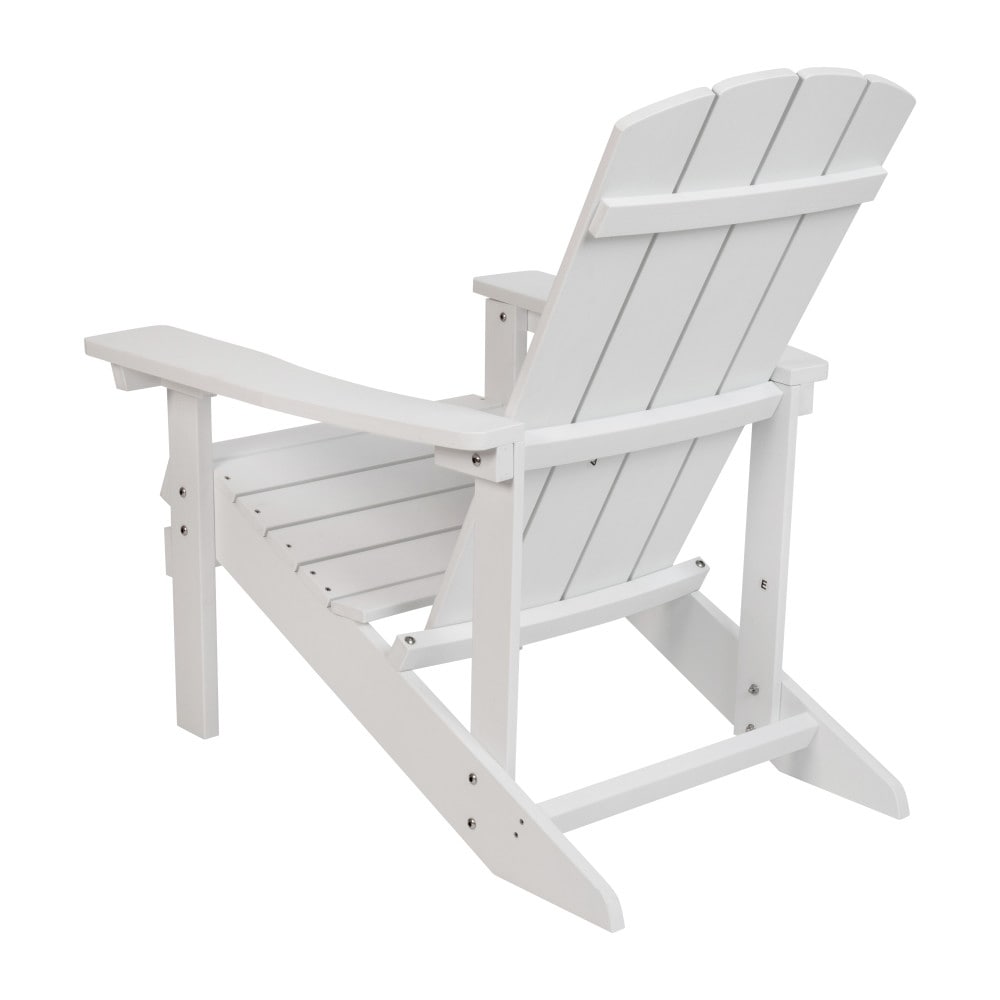 Outdoor All-Weather Poly Resin Wood Adirondack Chair