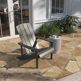 Outdoor All-Weather Poly Resin Wood Adirondack Chair