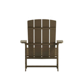 Outdoor All-Weather Poly Resin Wood Adirondack Chair