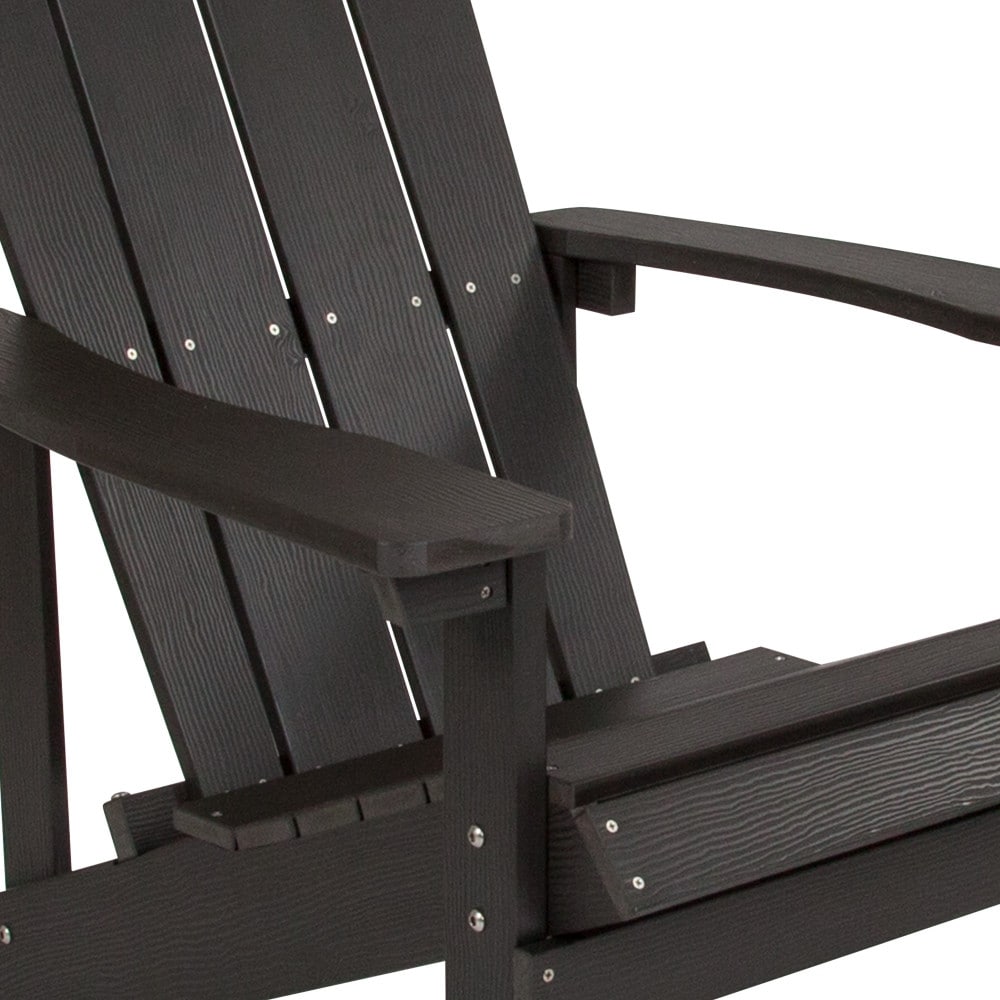 Outdoor All-Weather Poly Resin Wood Adirondack Chair