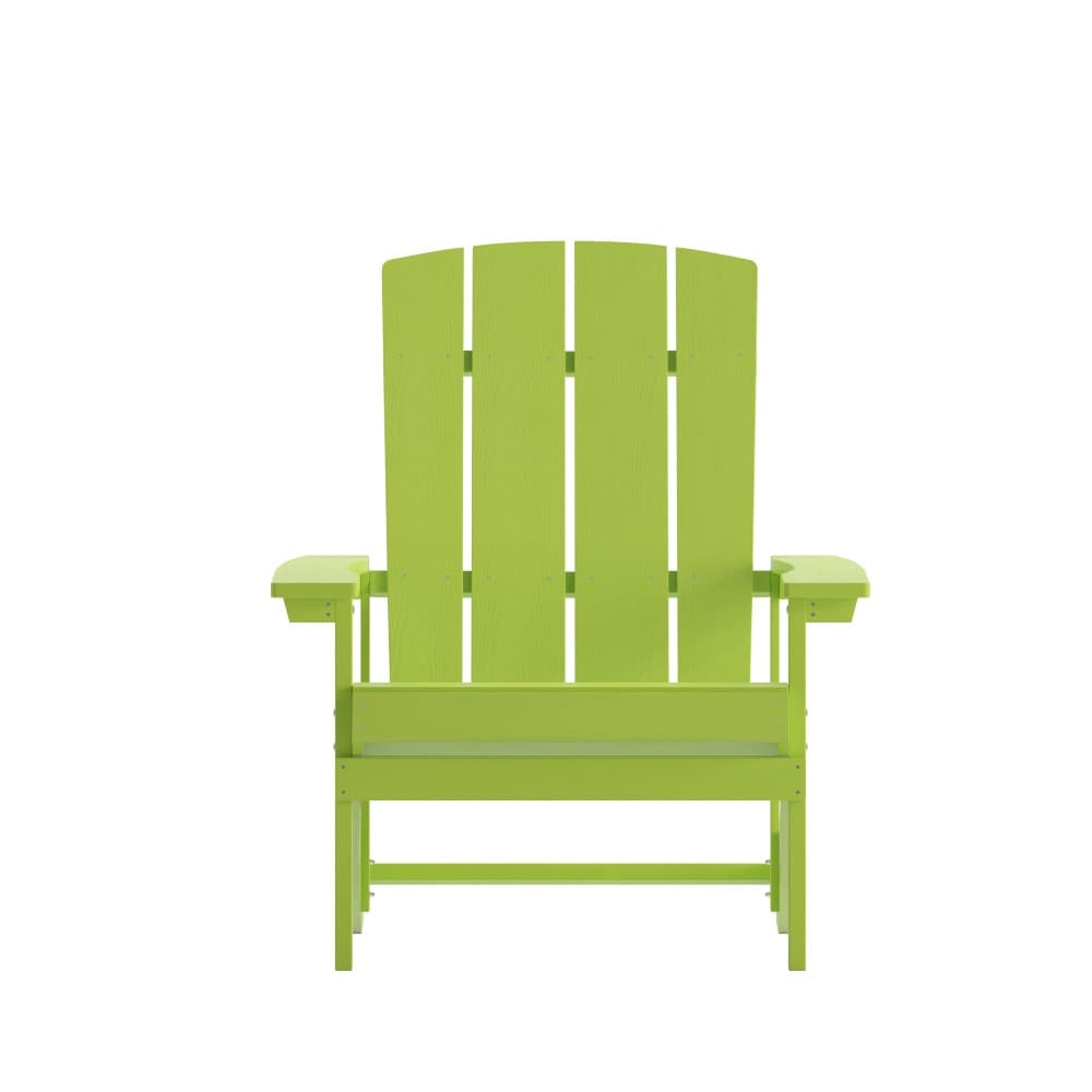 Outdoor All-Weather Poly Resin Wood Adirondack Chair