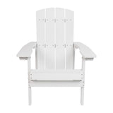 Outdoor All-Weather Poly Resin Wood Adirondack Chair