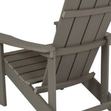 Outdoor All-Weather Poly Resin Wood Adirondack Chair