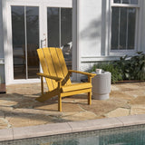 Outdoor All-Weather Poly Resin Wood Adirondack Chair