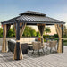 Outdoor Aluminum Hardtop Gazebo